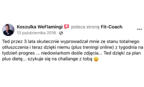 Opinia Jacka który schudł 15 kg dzięki treningom personalnym we Wrocławiu